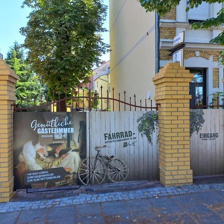 Pension Zur Elbe Wittenberg Exterior photo